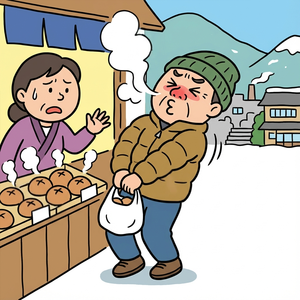 観光地でお土産を